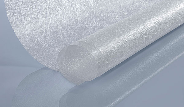 Freudenberg’s glass fiber wetlaid material surfacing veil.