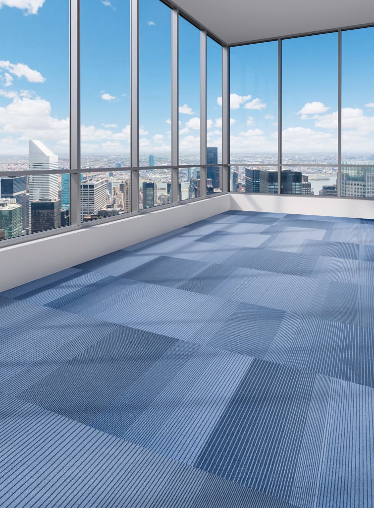 Application_Backings for carpet tiles