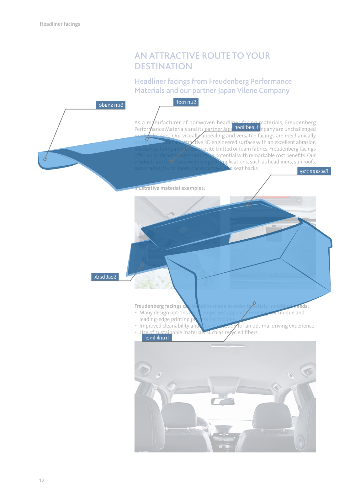 Vorschau FREUDENBERG automotive brochure Seite 12